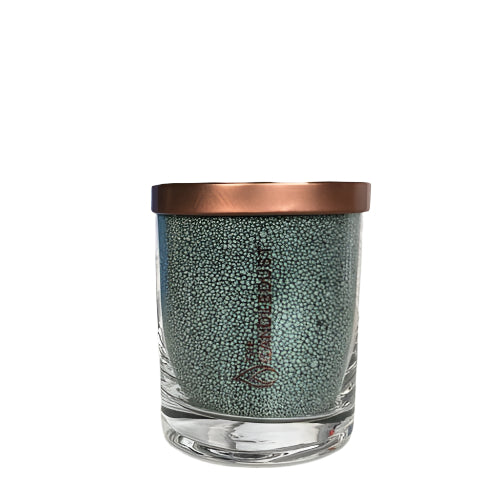 Unscented Powder Candle in Glass - Emerald 160g