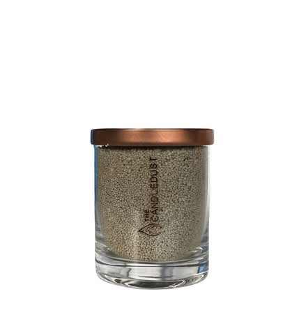 Unscented Powder Candle in Glass - Olive Green 160g